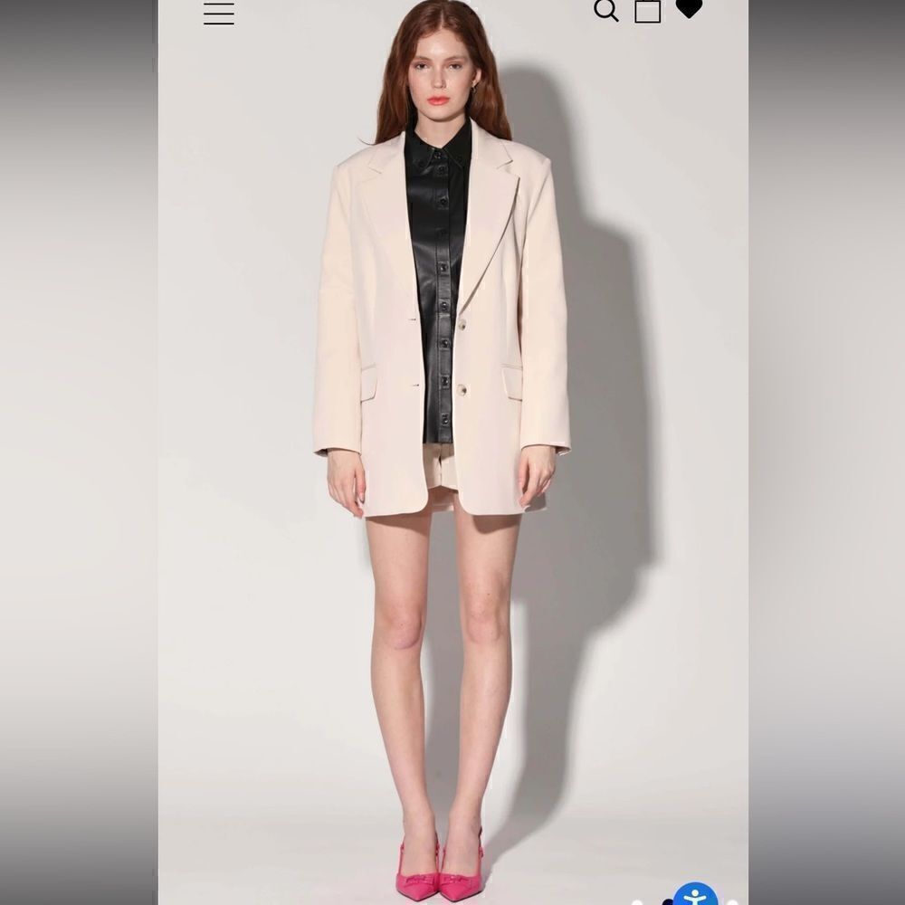 Walter Baker Kira Blazer in Bone Women’s Size Small, NWT